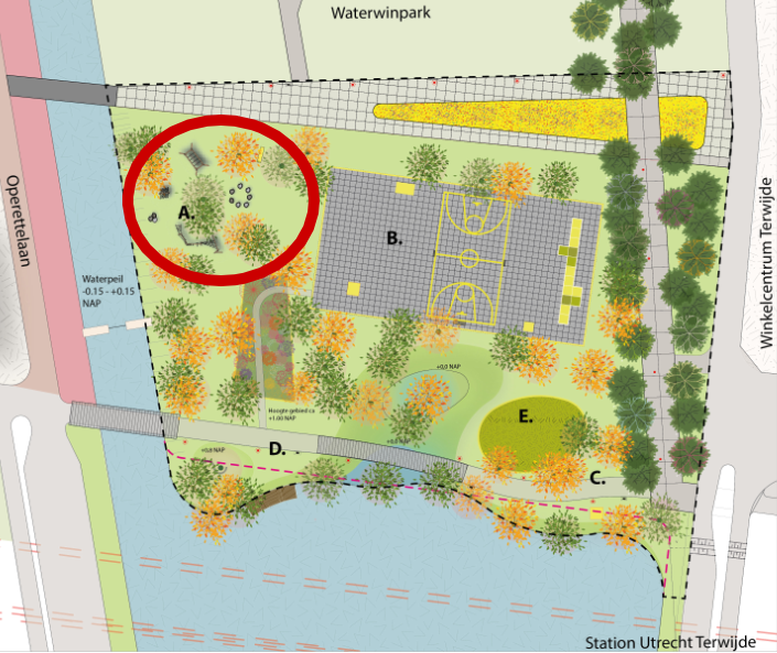 Plattegrond speelplek
